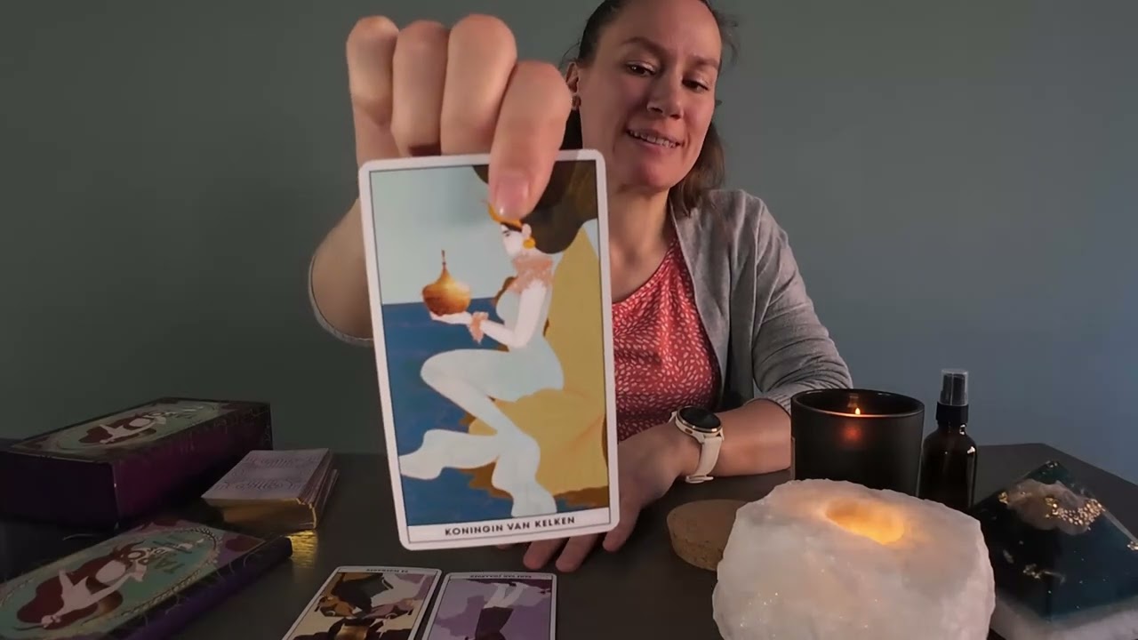 ASMR Tarot Legging Nederlands 🔮 3 lagen, feb, waterman ✨ #tijdloze-energie ❤️ #heling #tarotreading