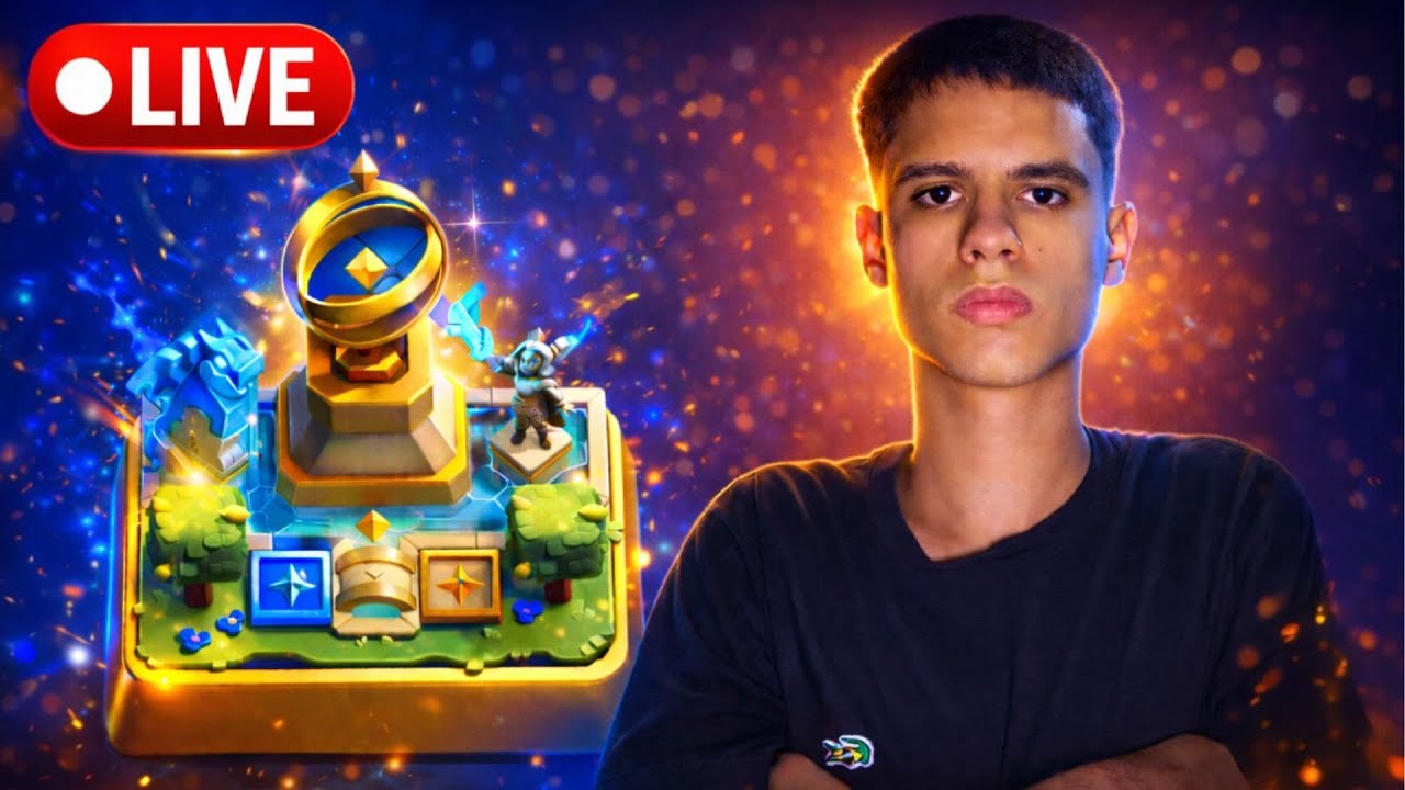 RUMO A 14 MIL TROFÉUS! CLASH ROYALE AO VIVO COM RESENHA!!