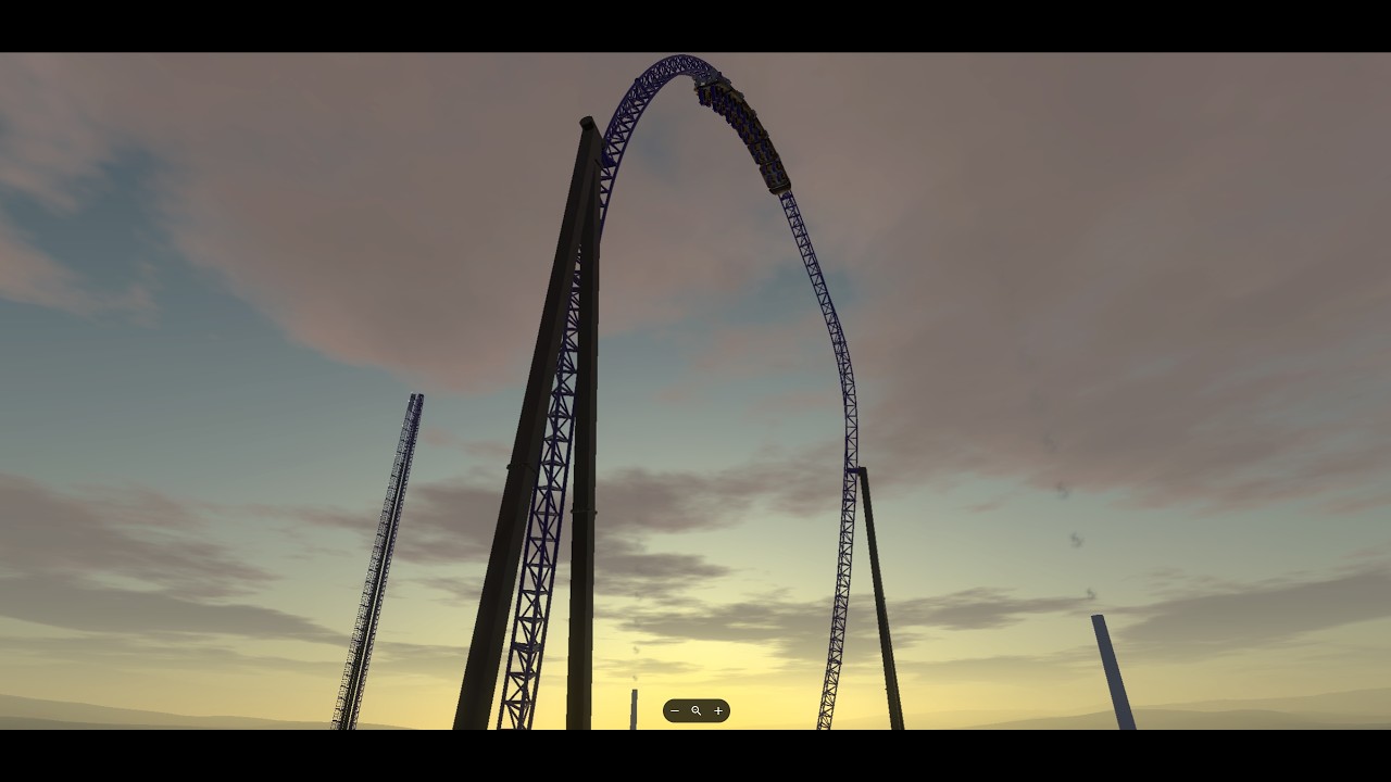 FUSION BATTERY - 394ft Intamin Giga Coaster Concept | NoLimits 2