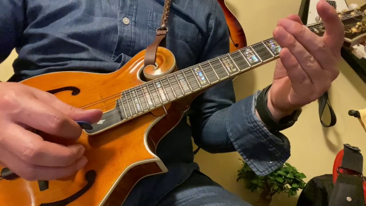 マンドリン　基礎練習その1