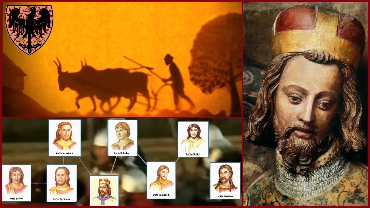 STŘEDOVĚK: PRVNÍ PŘEMYSLOVCI / KNÍŽATA Bořivoj I., Spytihněv, Vratislav, Václav, Boleslav I.