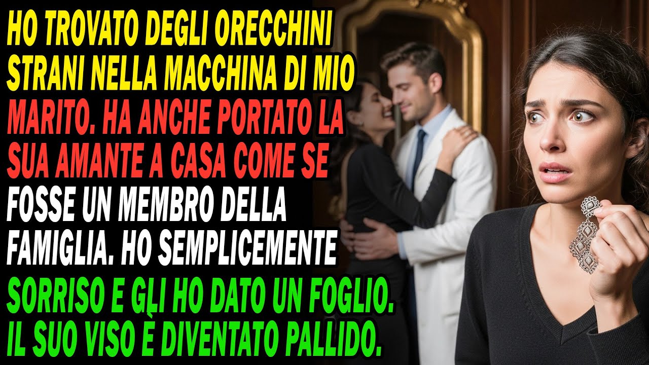 Mio Marito Dottore Portò La Sua Amante A Casa Come Una Regina👸 Gli Diedi Un Foglio E Lui Impallidì..
