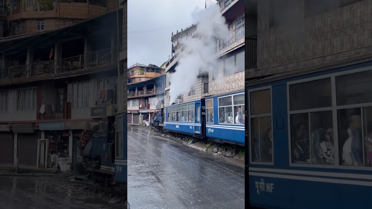 The Darjeeling Himalayan Railway | Toy Train 🚂 | Batasia Loop | #darjeeling #toytrain #batasialoop