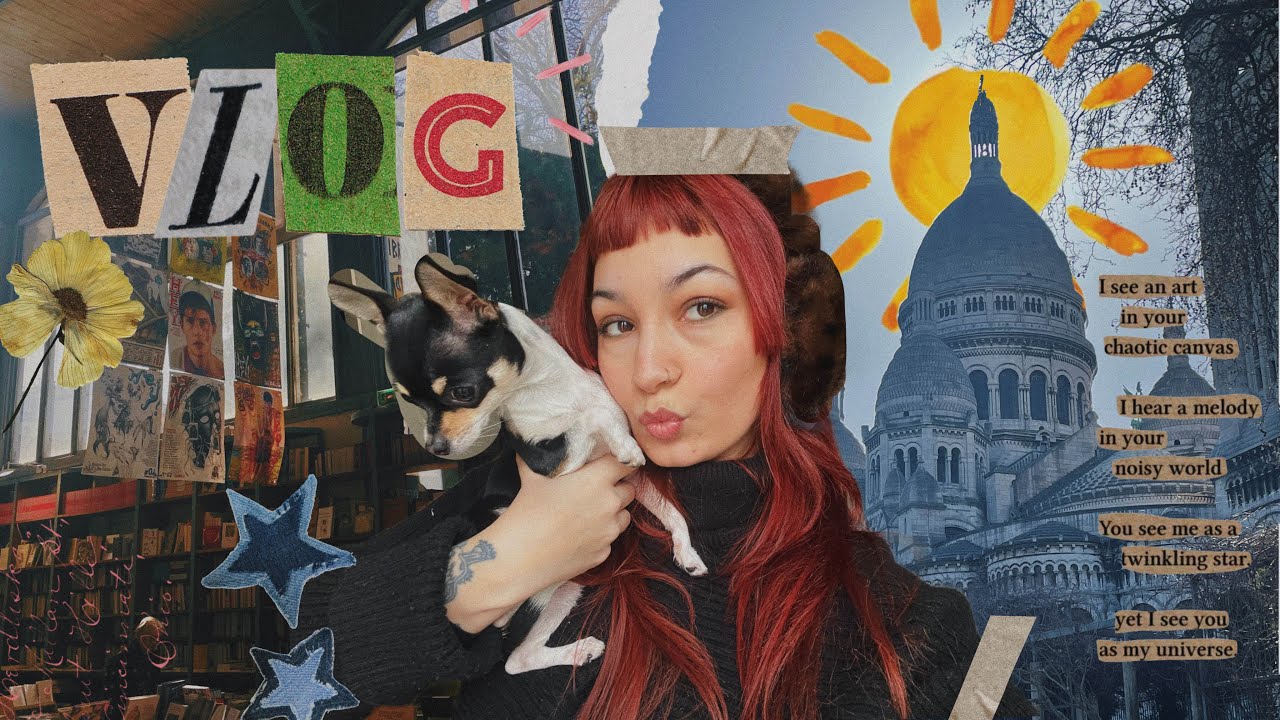 Soleil à Paris ☀️ Librairie, cinéma et scrapbooking 💌