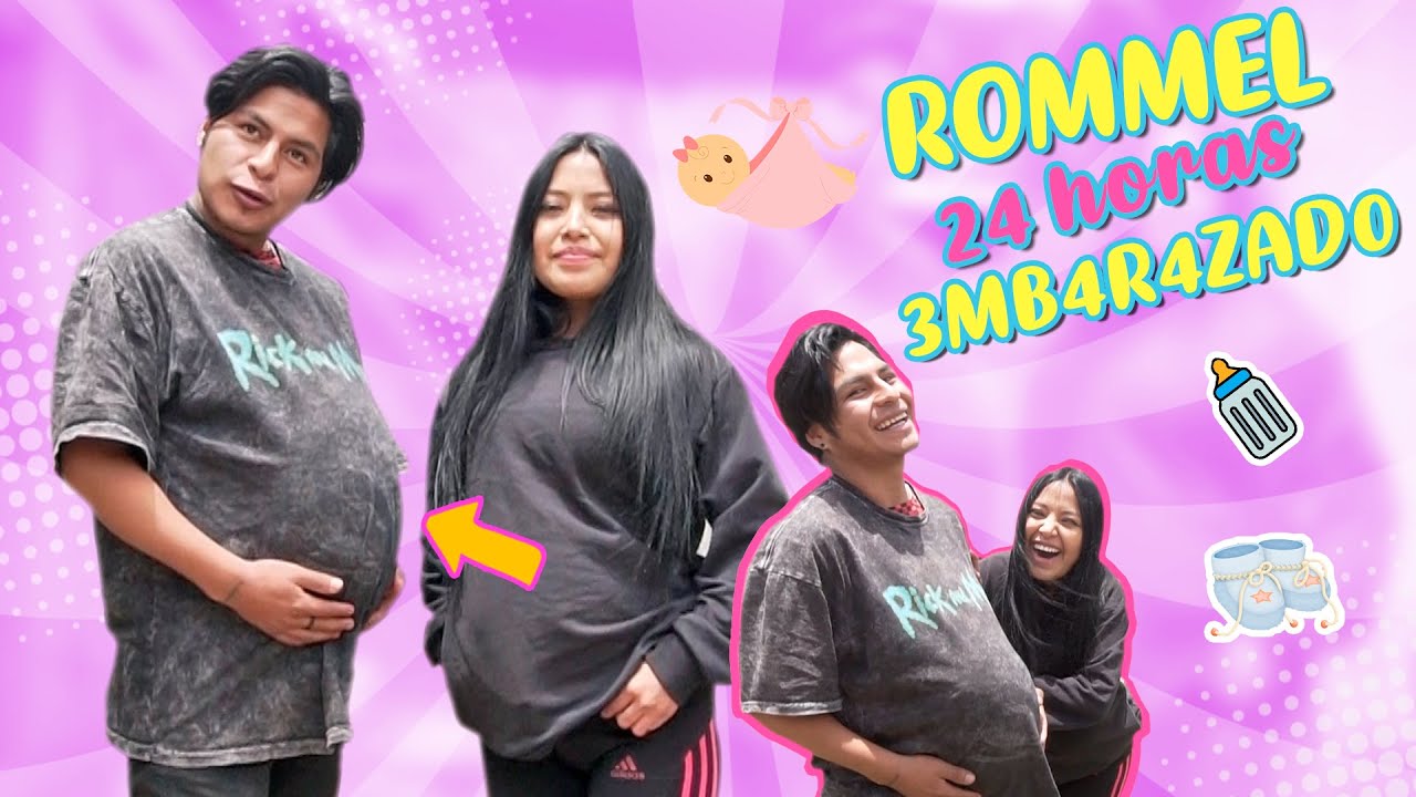 Rommel cumple el reto de 24 horas embarazad0| Elvia Maji, Rommel Racp