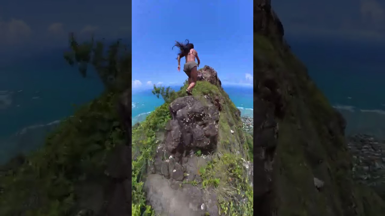 💖Running on the Edge | Epic Mountain Views & Adrenaline Rush 