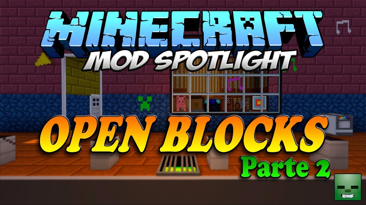 OPEN BLOCKS MOD MINECRAFT 1.7.10 | #2 | &iexcl;Mod de decoraci&oacute;n muy bueno! | REVIEW ESPA&Ntilde;OL