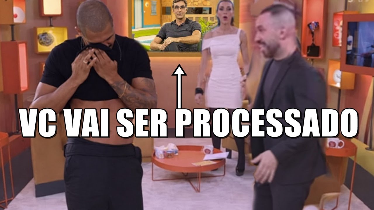 DIRETOR APARECE NO BATE PAPO E FALA Q MATHEUS VAI SER PRESO E ELE SURTA E AGREDI GIL