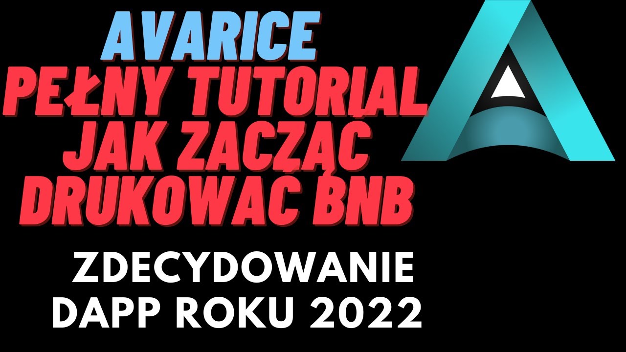 AVARICE- PEŁNY TUTORIAL JAK ZACZĄĆ ZARABIAĆ. ZDECYDOWANIE NAJLEPSZA MASZYNKA DO DRUKOWANIA BNB