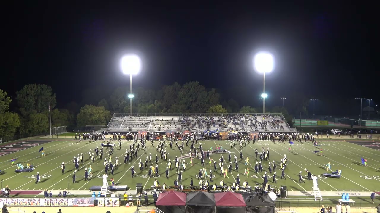2025 09 05 Buckhorn High School Marching Band Performance Blue World