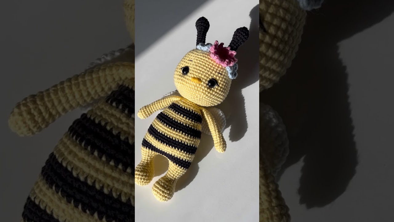 🐝✨💛 #elişi #cute #crochet #handmade #bee