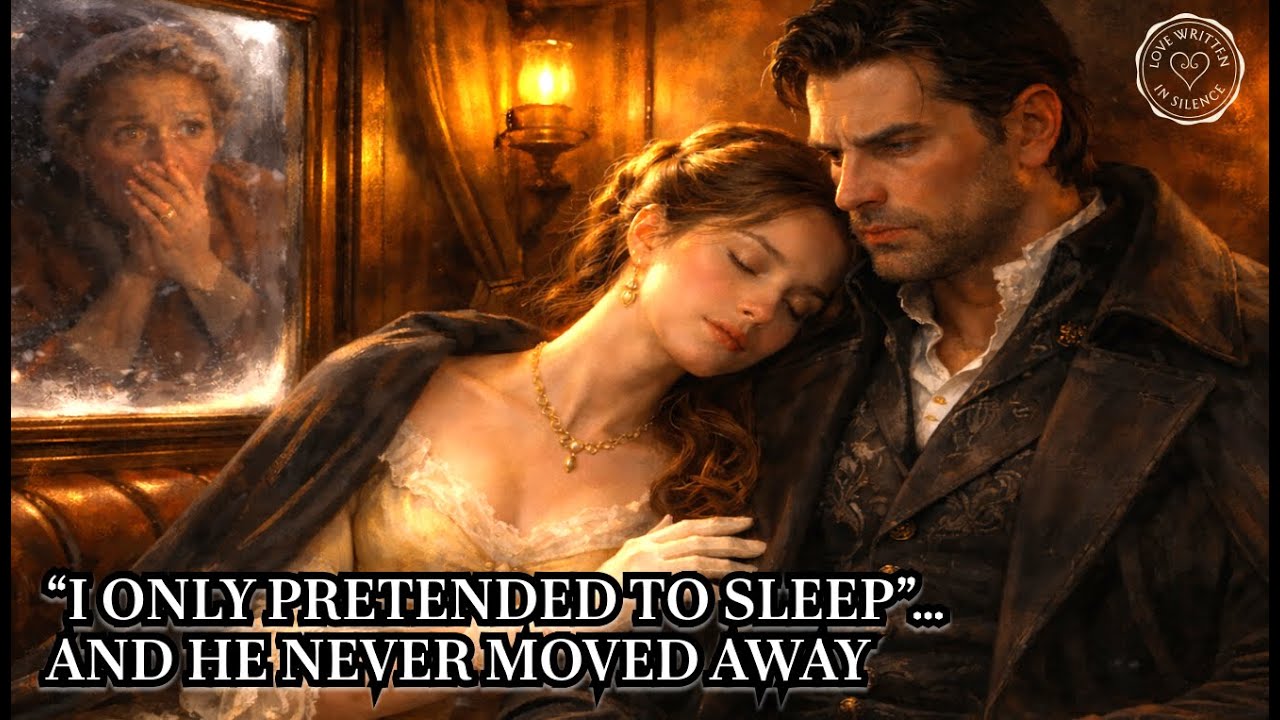 SHE PRETENDED TO SLEEP ON HIS SHOULDER — AND THE DUKE CHOSE NOT TO MOVE