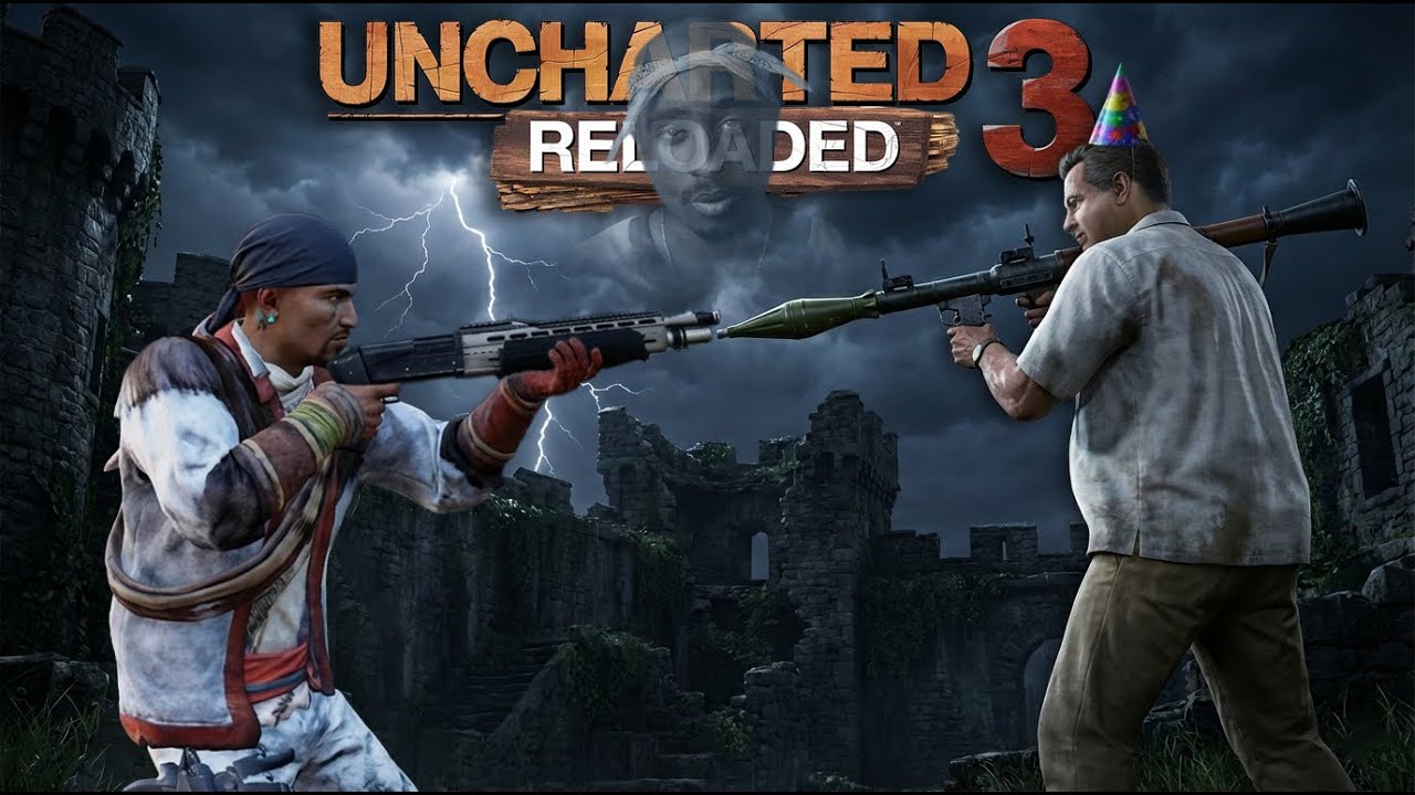 Многопользовательский режим Uncharted 3 в 2026 году — это БЕЗУМИЕ ⚡ (Редактирование геймплея Relo...