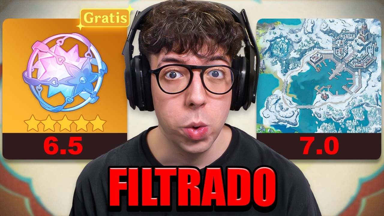 ÚLTIMA HORA! FILTRADAS TIRADAS GRATIS DE LA 6.5 + SNEZHNAYA MAPA COMPLETO! Y MÁS - Genshin