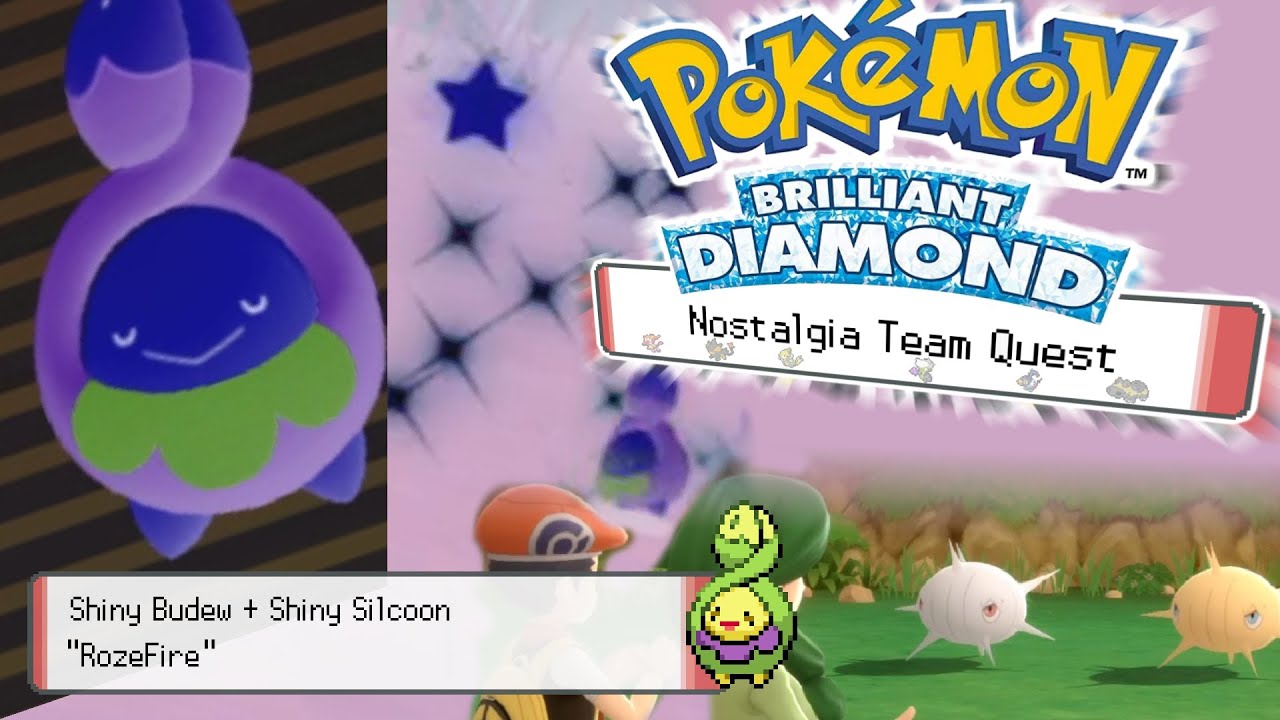 582 - EVIL Shiny Budew takes an Eterna-ty to appear. LIVE! Shiny Budew after 20,216 REs (+ Silcoon)