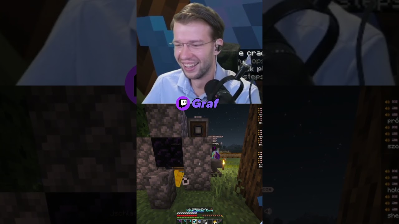 OBBY TRAP NA ADMINIE #cucurucho #qsmp #qsmp2 #graf