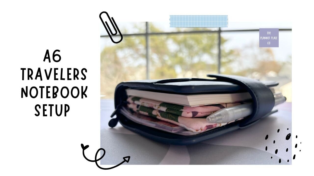 Планировщик-кошелек On the Go 2025 | Блокнот путешественника