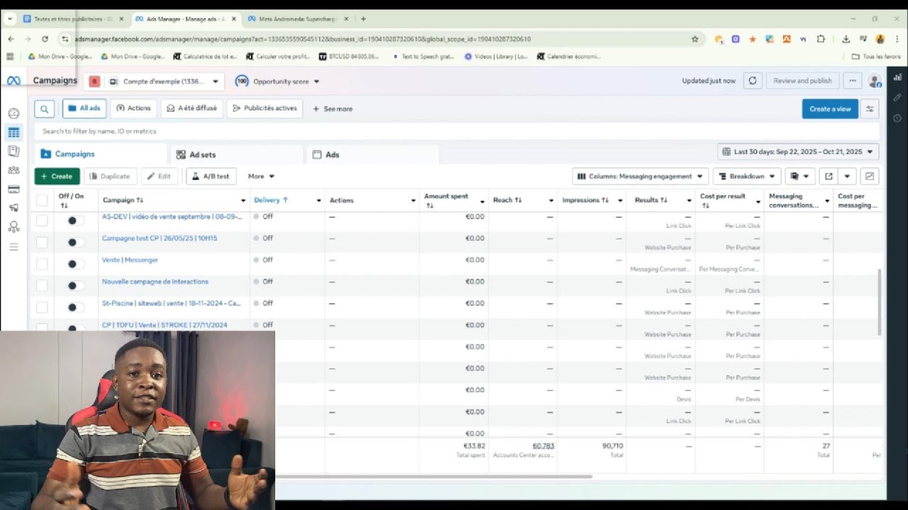 Je cr&eacute;e une campagne Facebook compl&egrave;te adapt&eacute;e &agrave; Andromeda (&eacute;tape par &eacute;tape)