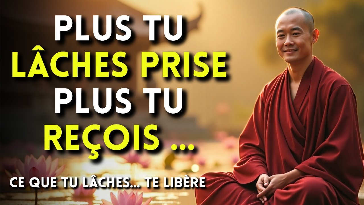 Plus tu lâches prise, plus tu reçois – Ce que le Bouddha enseigne sur l’attachement
