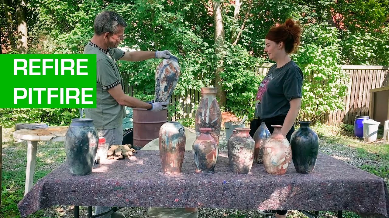 37. Refire Pitfire - and Pitfire Large Pots