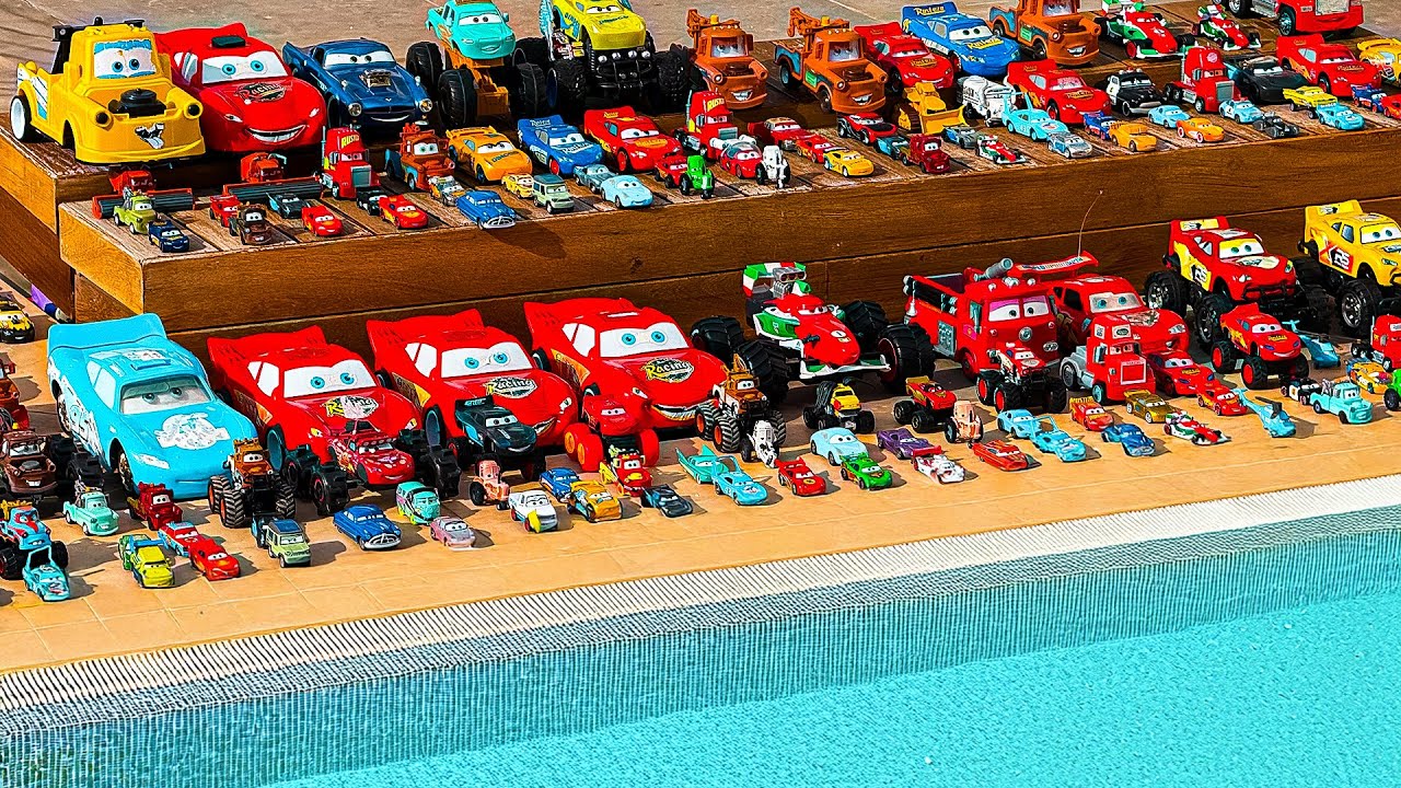 Обзор игрушек Disney Pixar Cars | Молния Маккуин, Финн Макмиссл, Мак, Док Хадсон, Круз Рамирес
