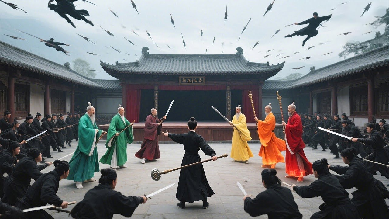 🔥功夫電影！反派圍攻正道聯盟自以為穩贏，豈料正派高手早有防備！大戰一觸即發！⚔️ 功夫 MMA | KungFu🔥 #逆袭 #打脸 #反转