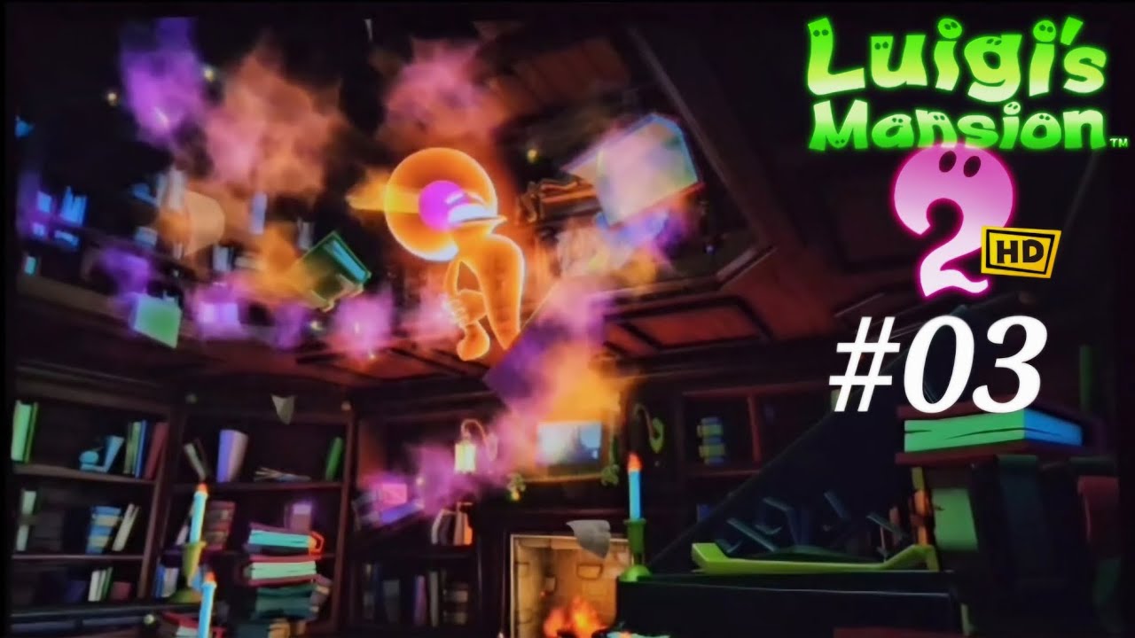 GRUSELIGE Musikgeräusche in der BIBLIOTHEK?! | Luigi's Mansion 2 HD (Switch) #03