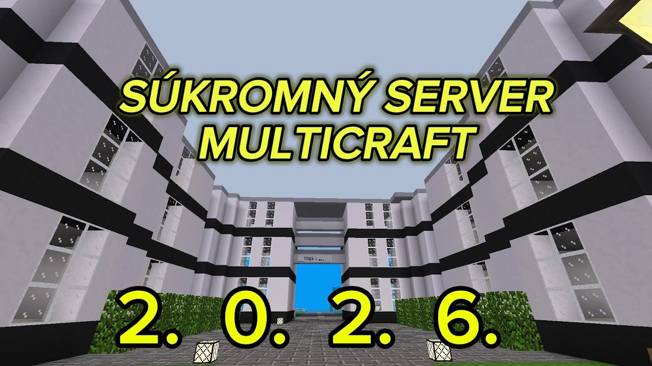 Prehliadka súkromneho servera v multicrafte z módmi, prvé video roku 2026 #multicraft #train 