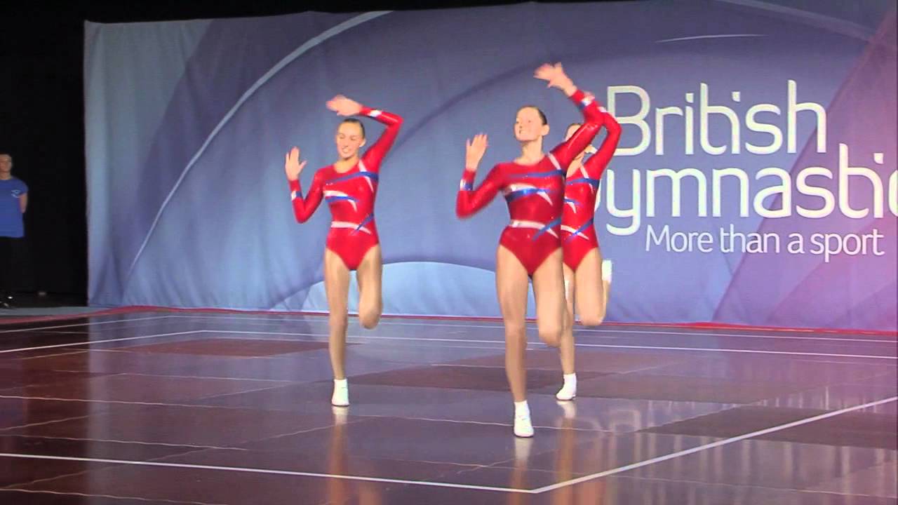 GALPIN, GOVES, KIRKPATRICK 2012 Aerobic British Championships Bulmershe