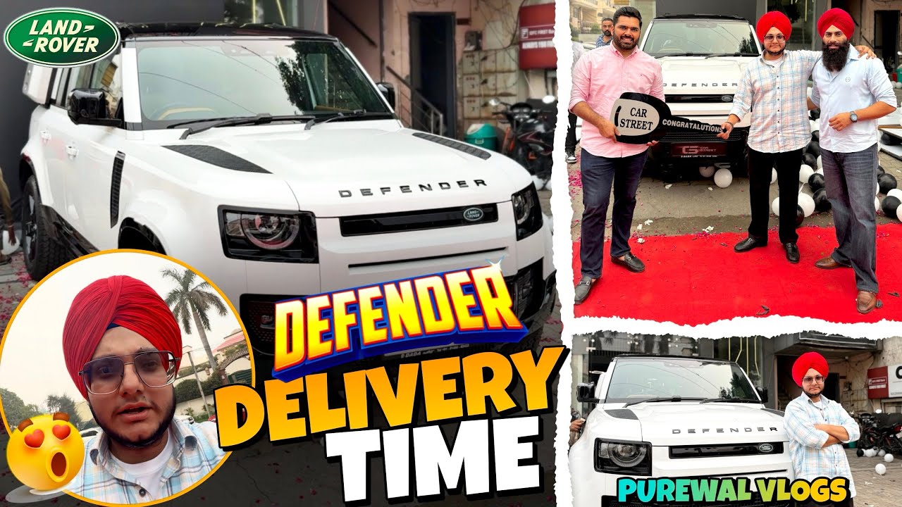 Defender Di Delivery 🚚 || Purewal Vlogs