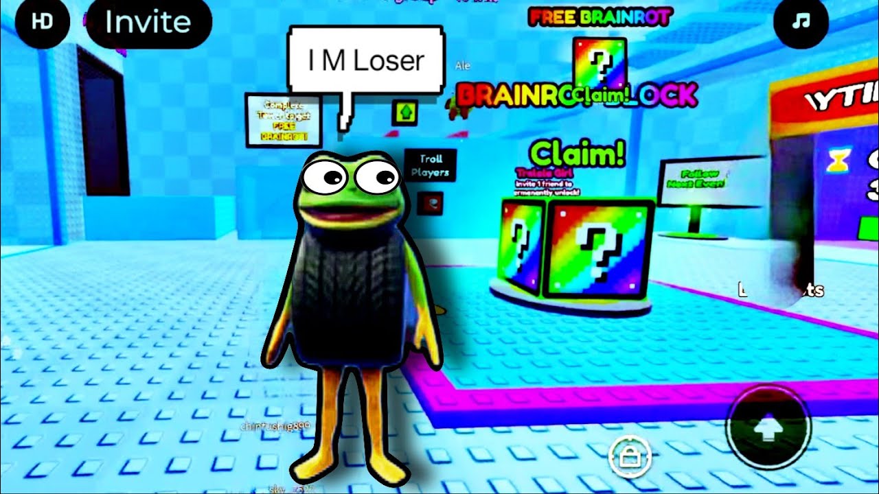 Roblox Slap Tower Funny Moments (Brainrot  #3)