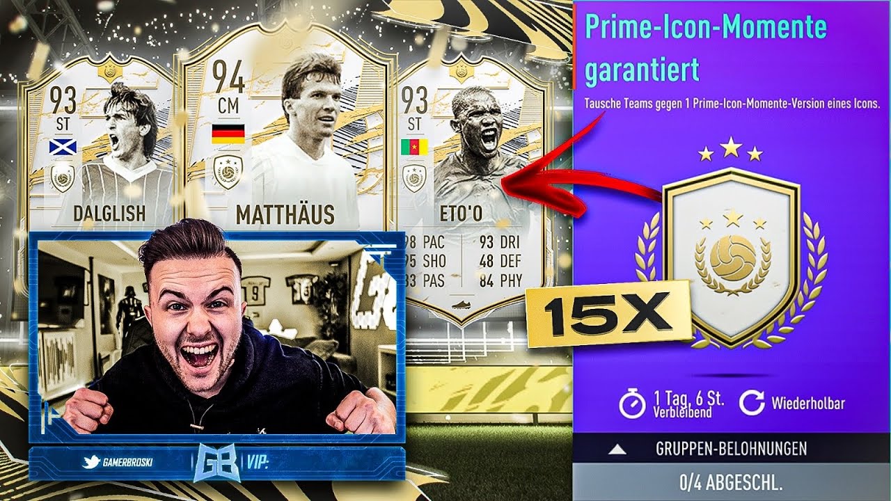 UFFF! 15x PRIME ICON MOMENTS im PACK 🔥🔥 FIFA 21: Best Of Icon Sbc Pack Opening 🤑