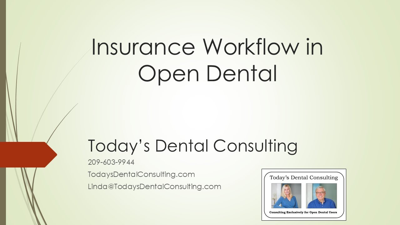 Insurance Workflow in Open Dental