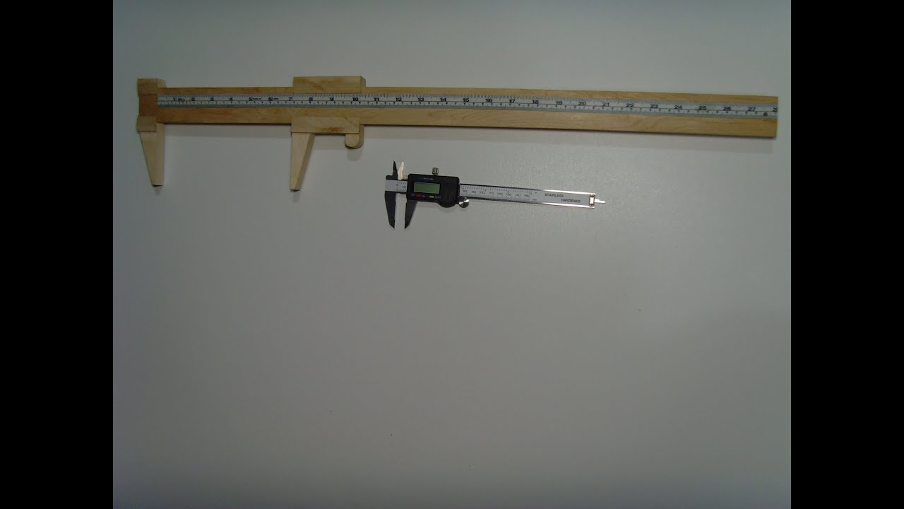 Make A Large Wooden Caliper, 28 inches