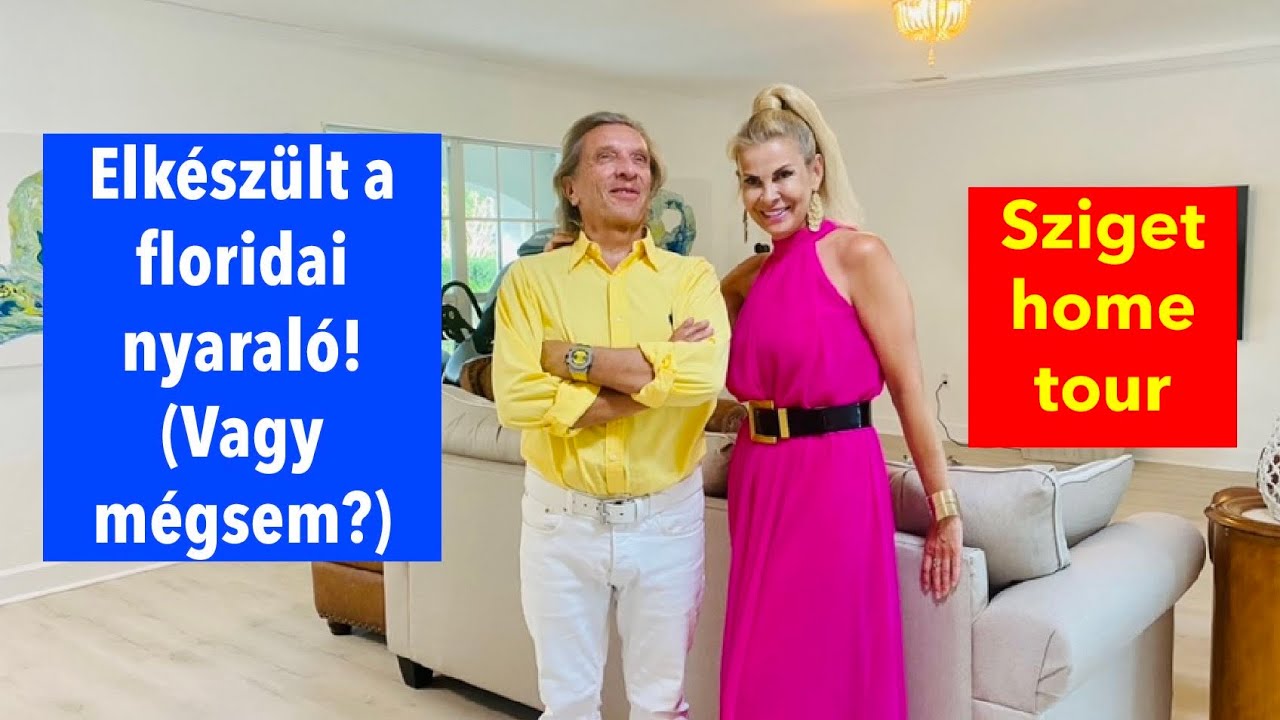 FLORIDAI HOME TOUR- ilyen lett a házunk!