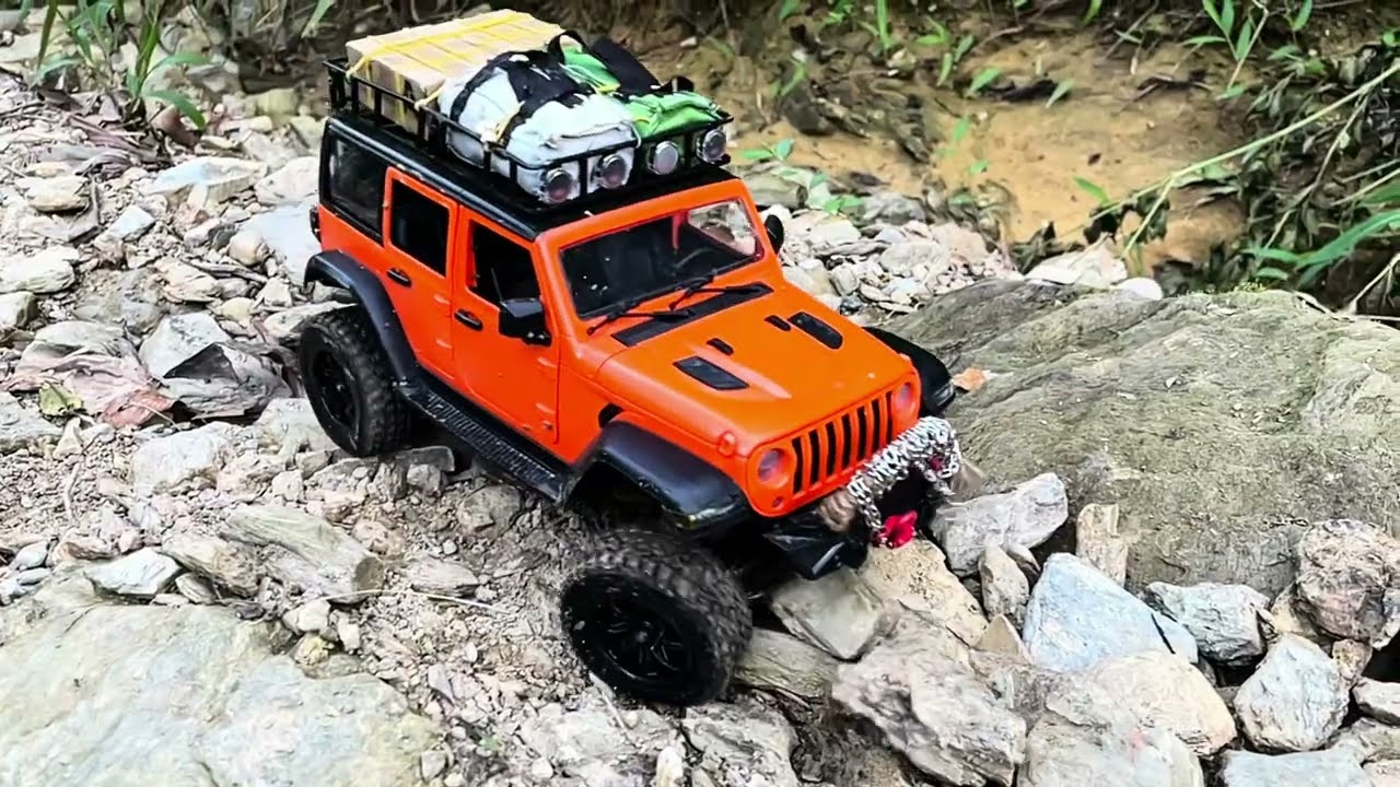 rc car offroad // 1/12 jeep mn128 