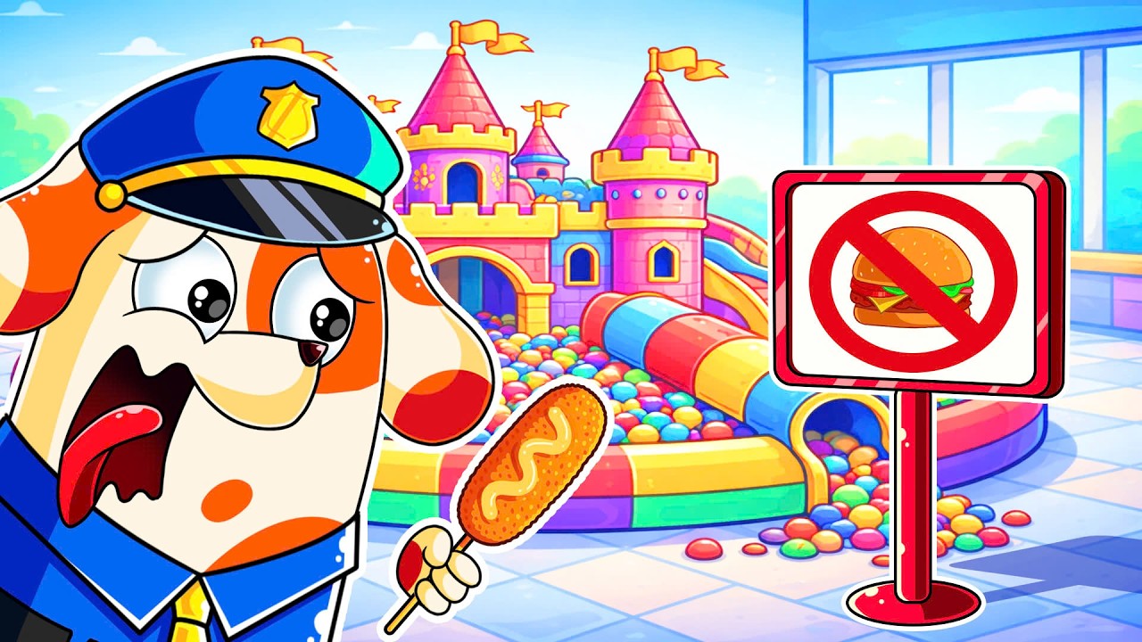 Police Hoo Doo - Food or Fun? Not in the Ball Pit!🎈| Safety Rules | Hoo Doo