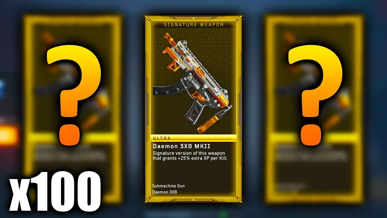 100 RESERVE CASES OPENING! - Black Ops 4 LIVE