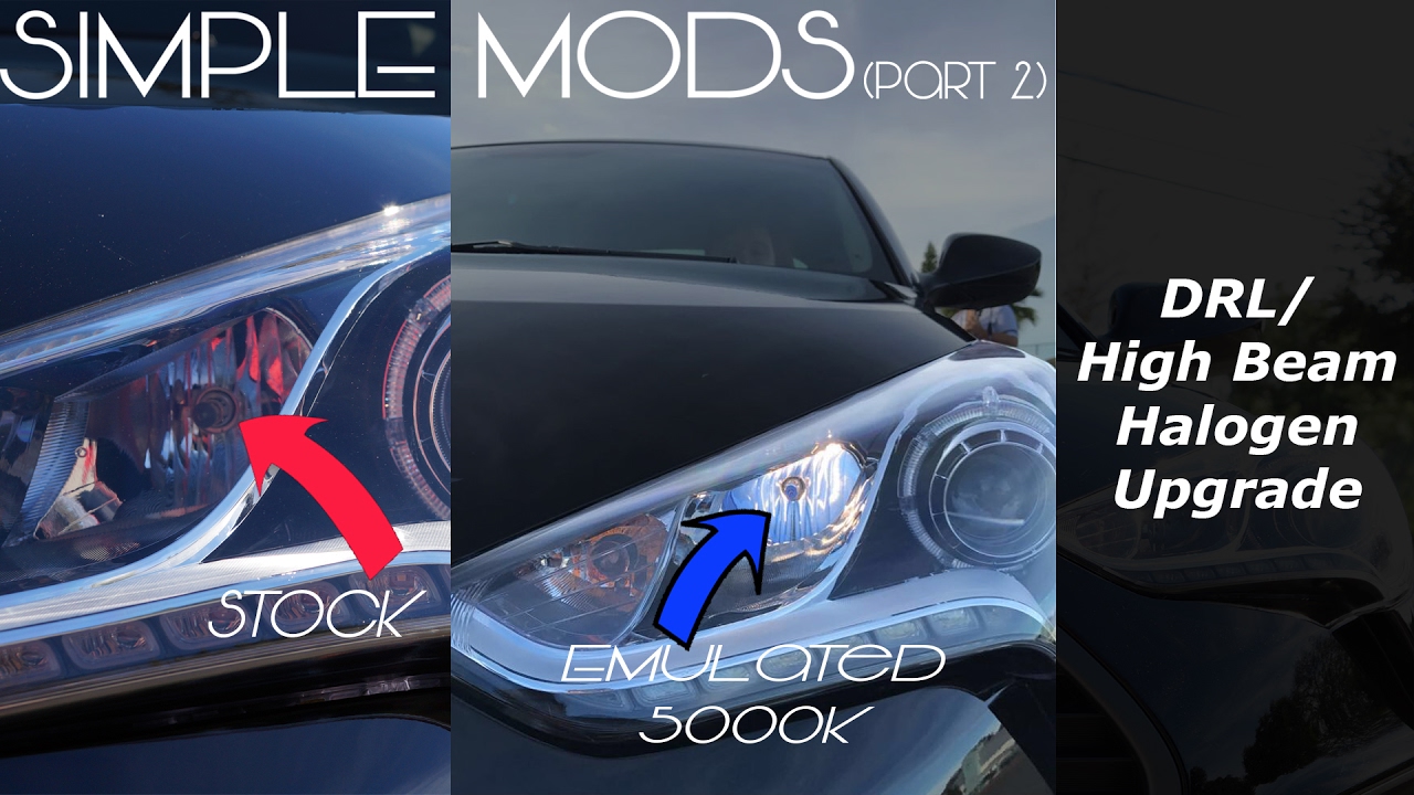 DRL Bulb Upgrade - Simple Mods