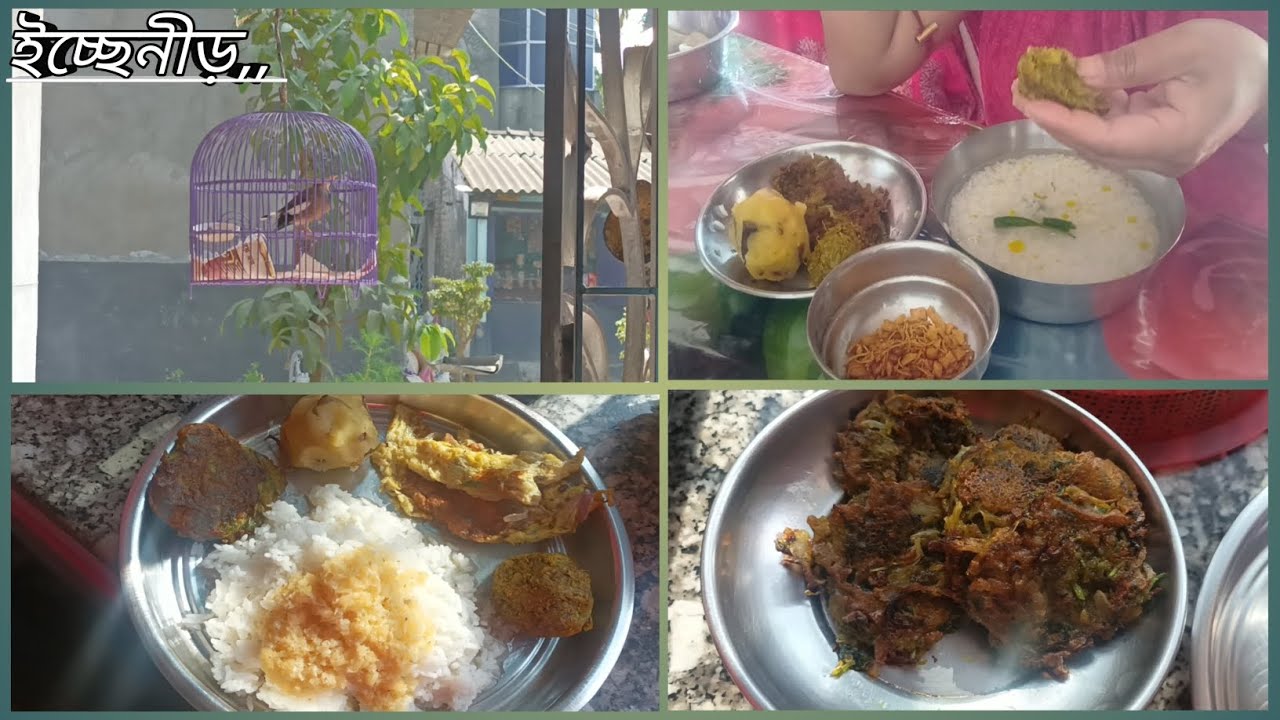 আজ পান্তাভাত খেয়ে মন পেট দুই ঠান্ডা করলাম #newpost  #bengolividio 