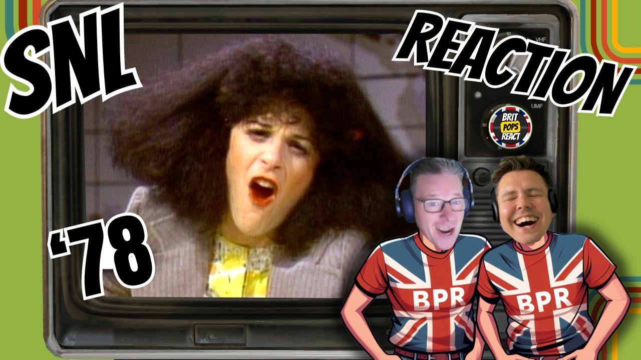 Реакция британцев на уморительный скетч Розанны Розанны с курением в SNL — классические комедийны...