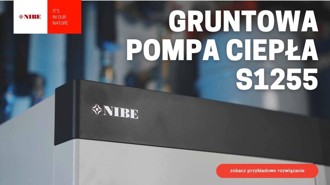 Gruntowa pompa ciepła NIBE S1255