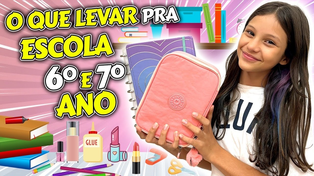 O QUE LEVAR PARA ESCOLA NO 6º E 7º ANO. MATERIAL ESCOLAR 2023 | Dudinha Show