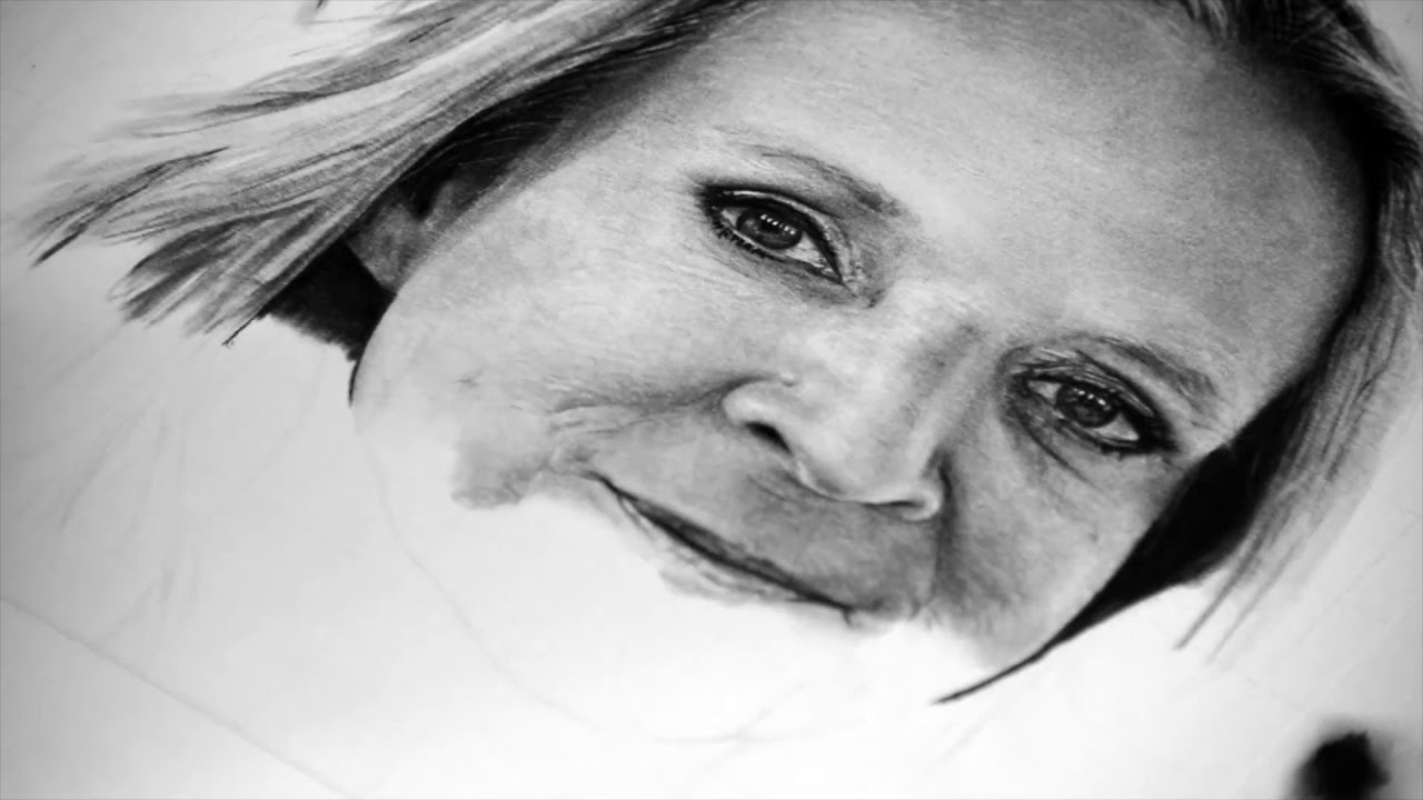 Martijn Versteeg portretteert Floortje Dessing