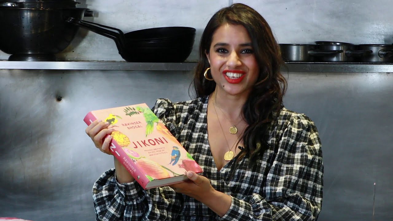 Ravinder Bhogal, Mathis with Apple Achaar recipe