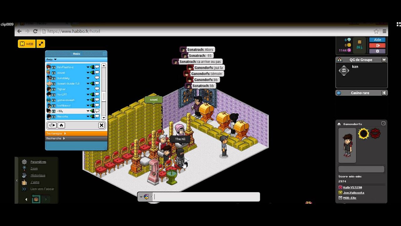 -93, Péta 20L video 1 Habbo.fr