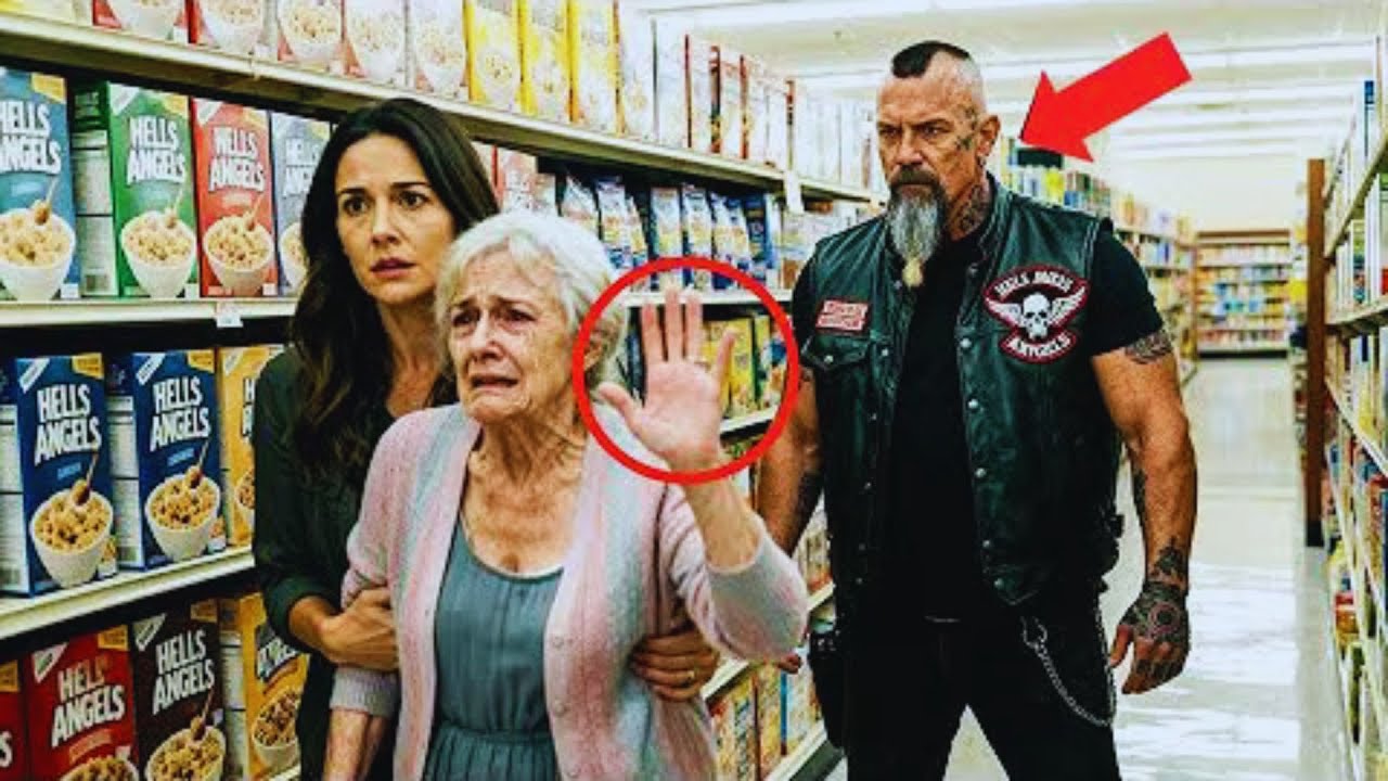 Eine ältere Frau gab einem Hells Angel ein Notsignal – was er dann tat, überraschte alle.