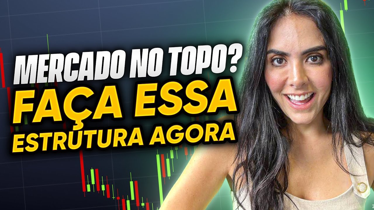 A ESTRUTURA EM OPÇÕES Perfeita pra Usar em Regiões de Topo (E Ganhar na Queda)