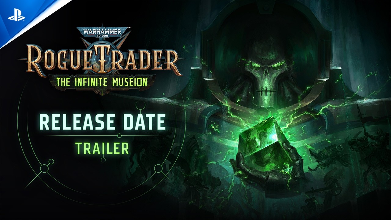 Warhammer 40,000: Rogue Trader -The Infinite Museion Release Date Trailer | PS5 Games