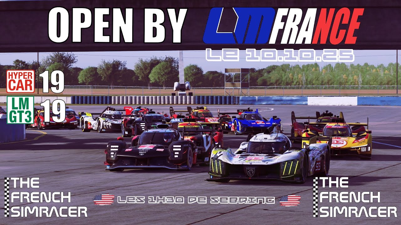 Open LMU France On Bump tous à Sébring !